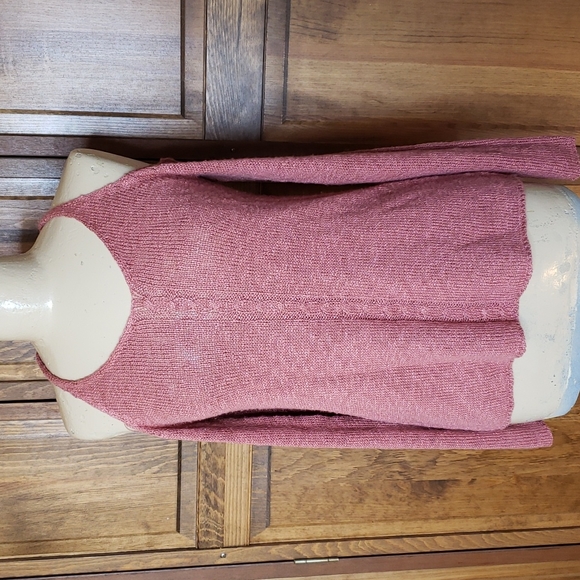 Pink Republic Cold Shoulder Sweater, Sz S - Picture 1 of 8
